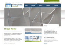 Tablet Screenshot of morrowplastics.com